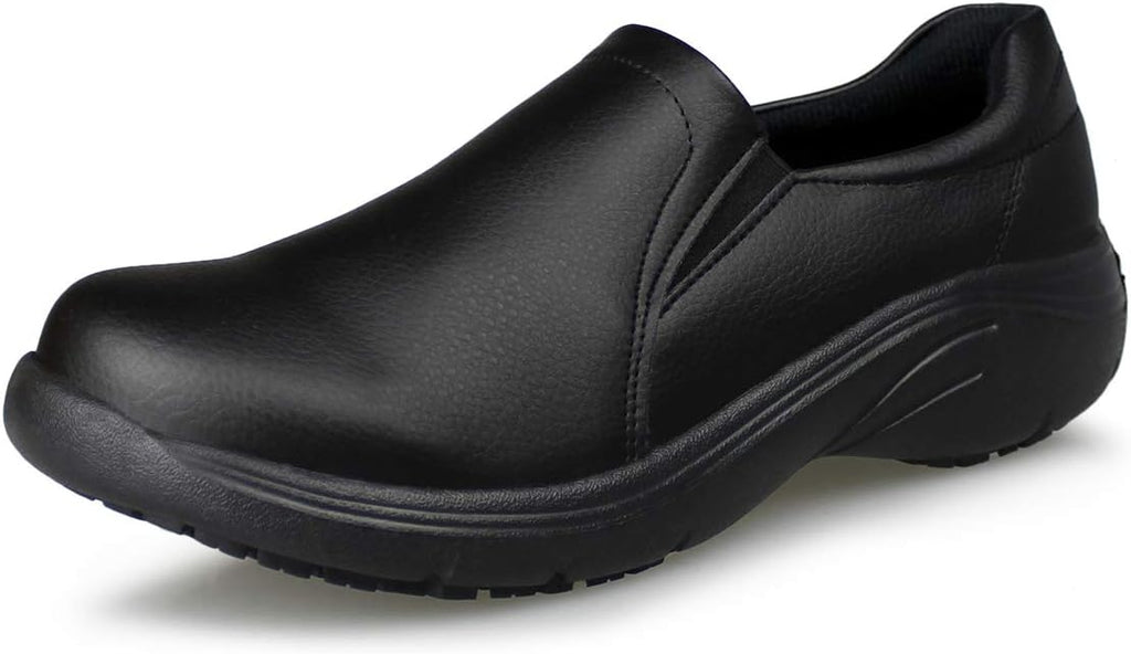 Women's Slip-On Nursing Shoes - Slip Resistant Outsole and Lightweight Build for Long Shifts - 6