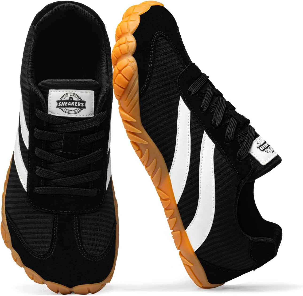 Unisex Wide Toe Box Barefoot Sneakers - Zero Drop Sole and Breathable Upper for Trail Walking - 6 Women/4.5 Men