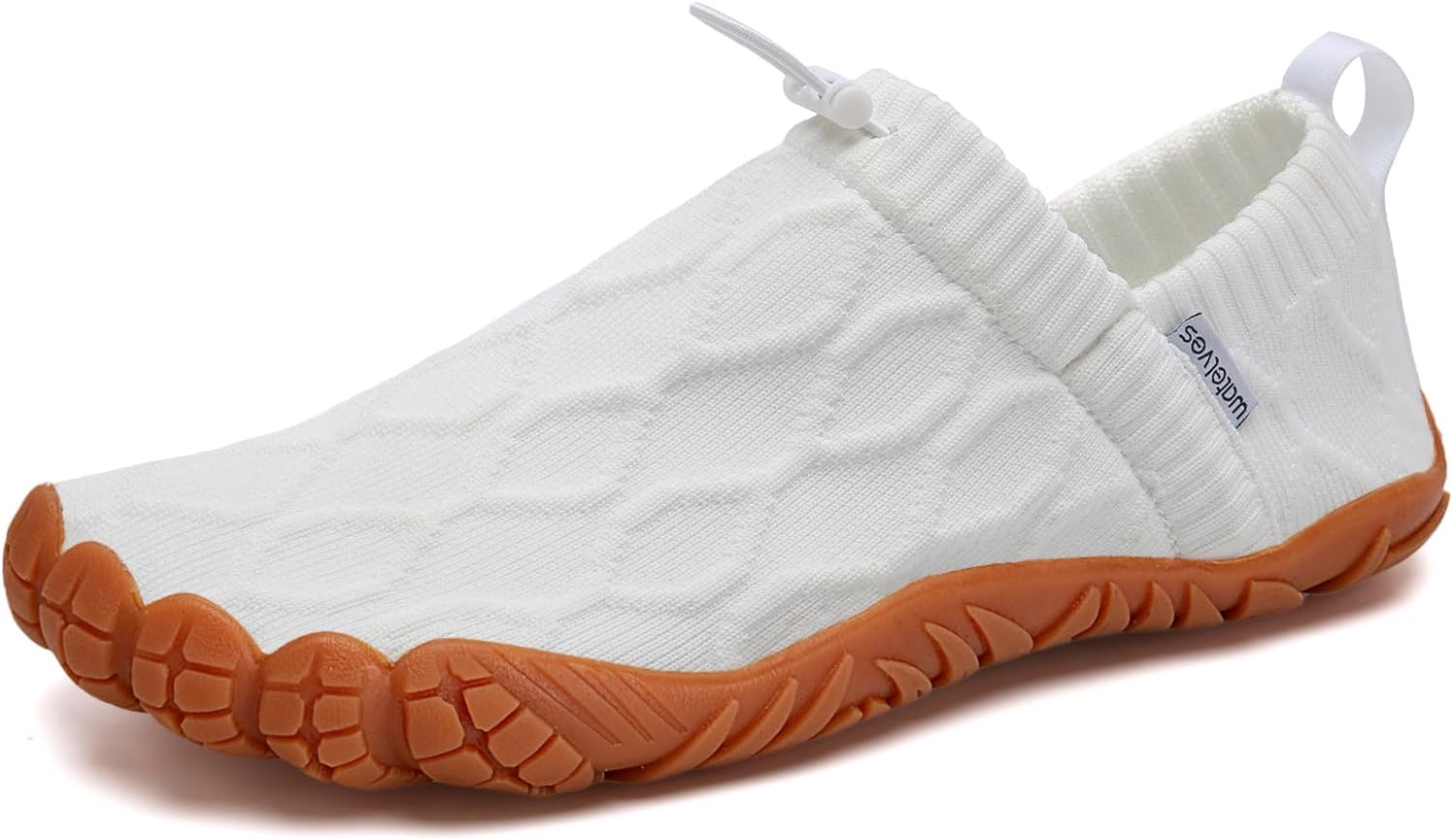 Unisex Minimalist Barefoot Water Shoes - Flexible Sole and Quick Drying Upper for Beach Walking - 7 Women/6 Men