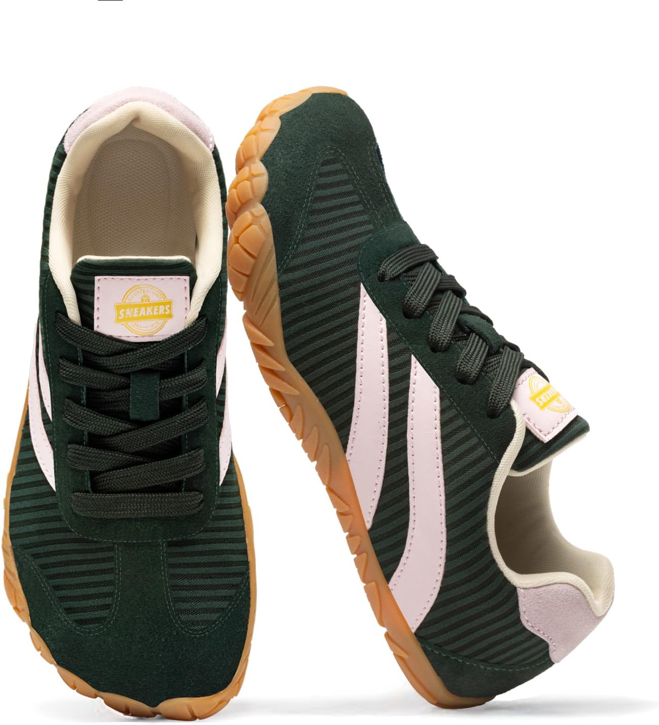 Unisex Wide Toe Box Barefoot Sneakers - Zero Drop Sole and Breathable Upper for Trail Walking - 8 Women/6.5 Men