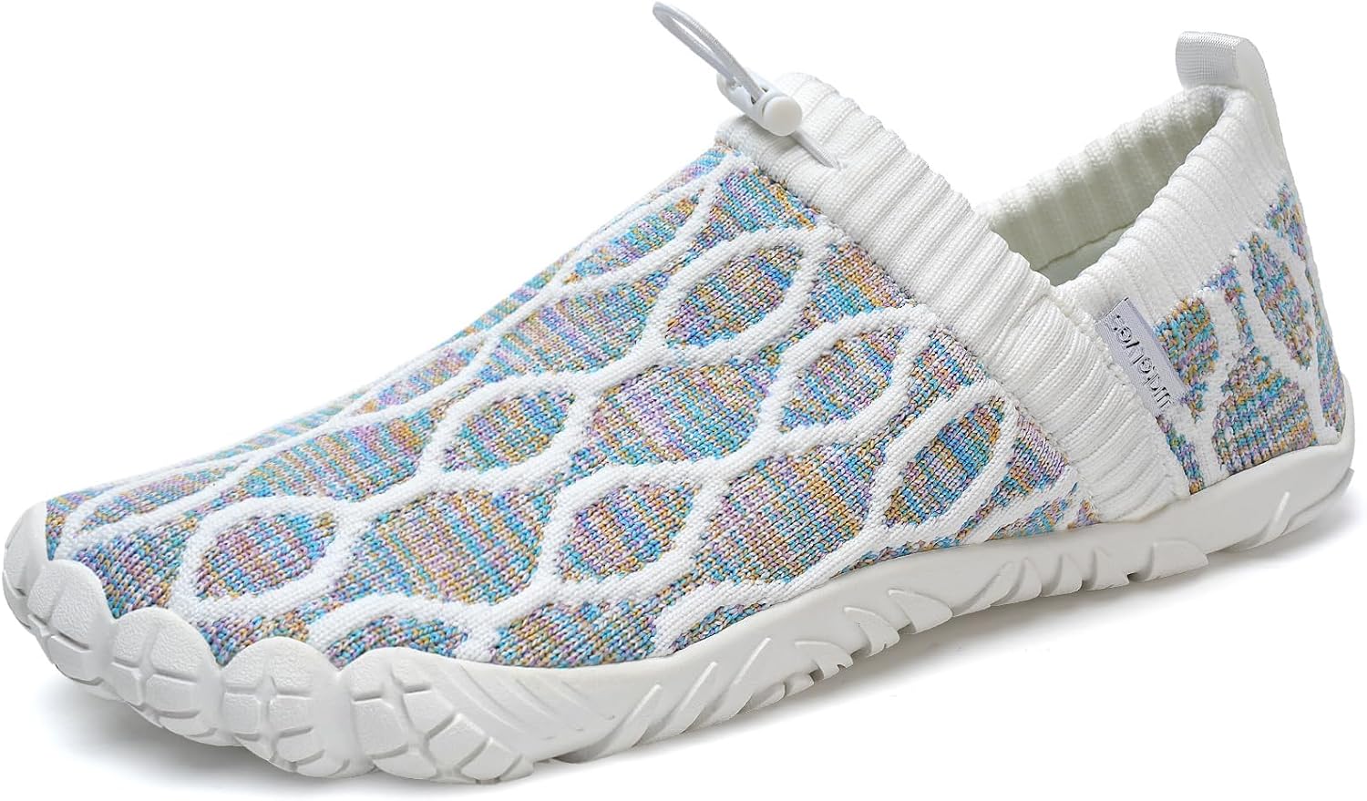 Unisex Minimalist Barefoot Water Shoes - Flexible Sole and Quick Drying Upper for Beach Walking - 6 Women/5 Men