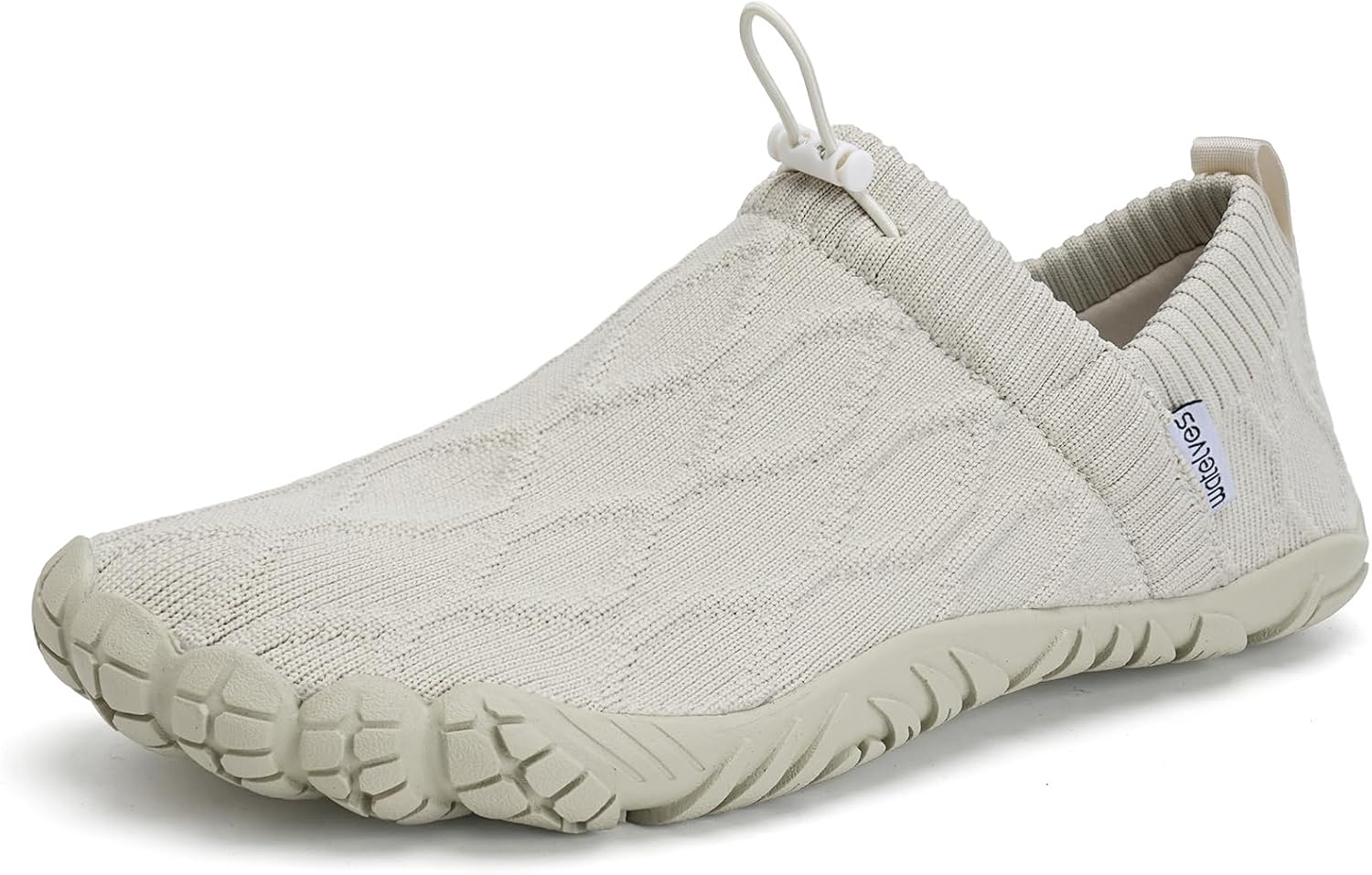 Unisex Minimalist Barefoot Water Shoes - Flexible Sole and Quick Drying Upper for Beach Walking - 7 Women/6 Men