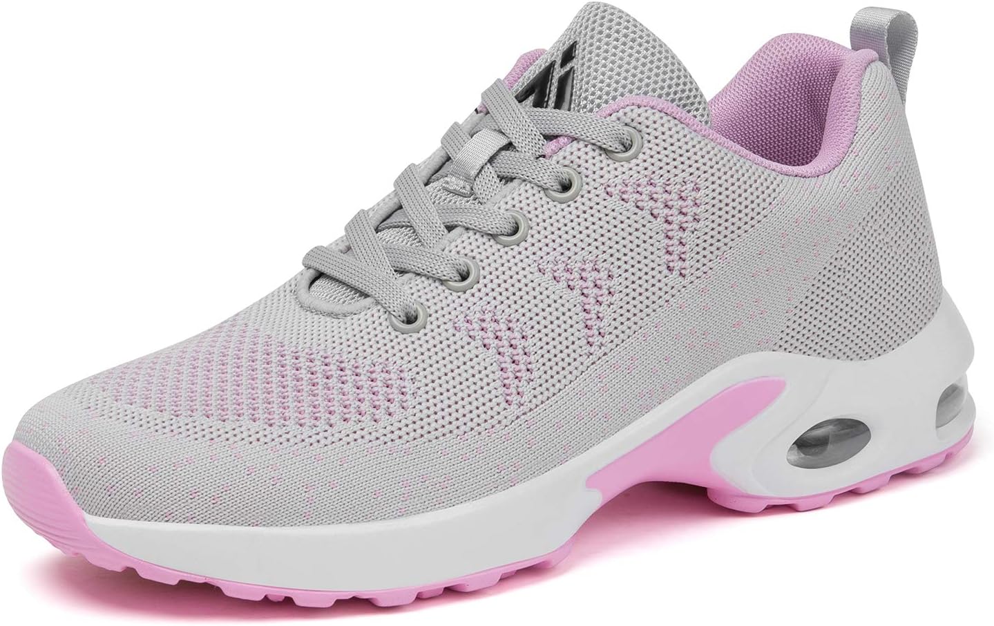 Women's Breathable Mesh Running Sneakers - Air Cushion Sole and Arch Support for Gym and Walking - 6