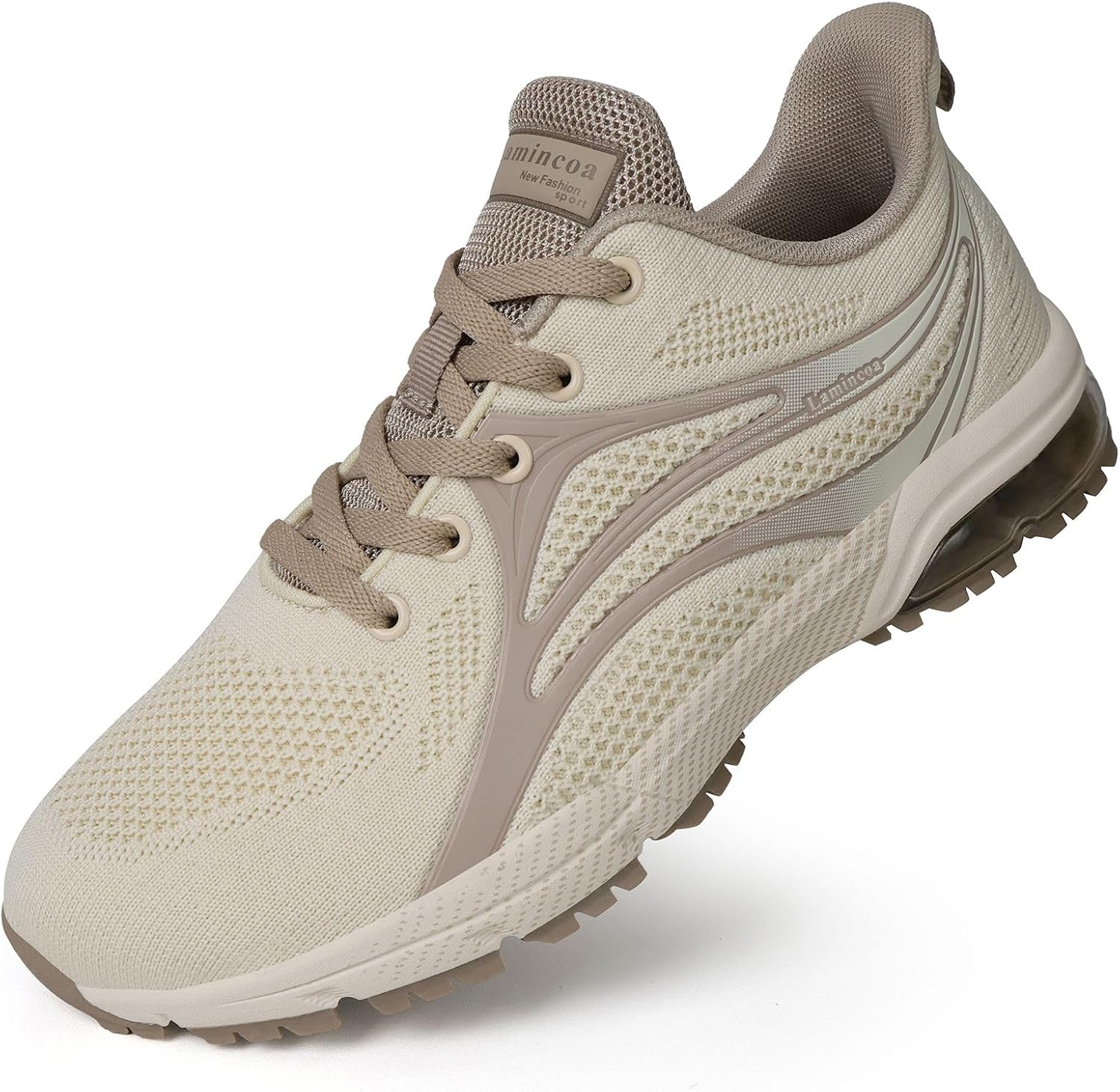 Women's Mesh Running Sneakers - Non-Slip Sole and Lightweight Athletic Fit for Gym and Tennis - 6