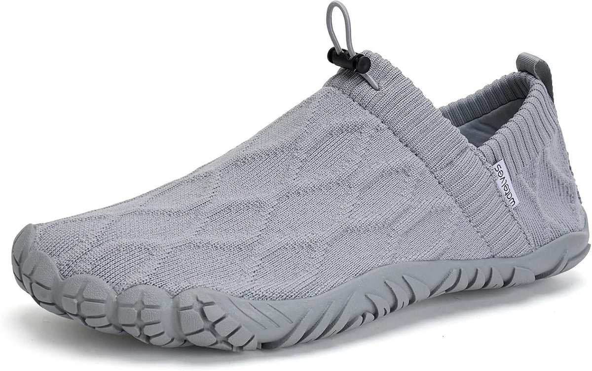 Unisex Minimalist Barefoot Water Shoes - Flexible Sole and Quick Drying Upper for Beach Walking - 6 Women/5 Men