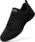 Women's White Cheerleading Shoes - Lightweight Dance Sneakers with Flexible Sole for Practice - 10