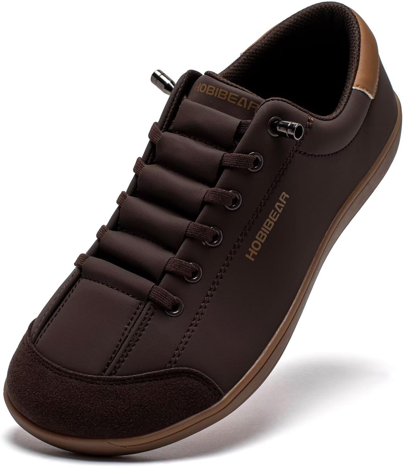 Women's Leather Barefoot Slip-On Shoes - Wide Toe Box and Zero Drop Sole for Everyday Wear - 6 Wide