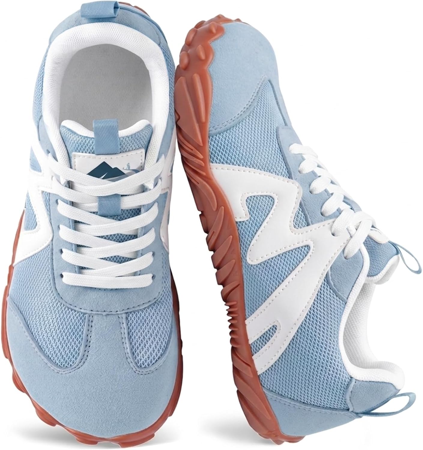 Unisex Zero Drop Barefoot Sneakers - Wide Toe Box and Non-Slip Sole for Hiking and Travel - 8 Women/6.5 Men