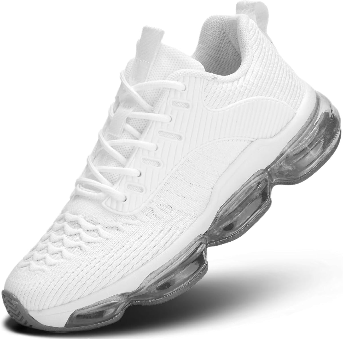 Women's Air Cushion Sneakers - Breathable Upper and Cross Training Sole for Gym and Fitness - 6