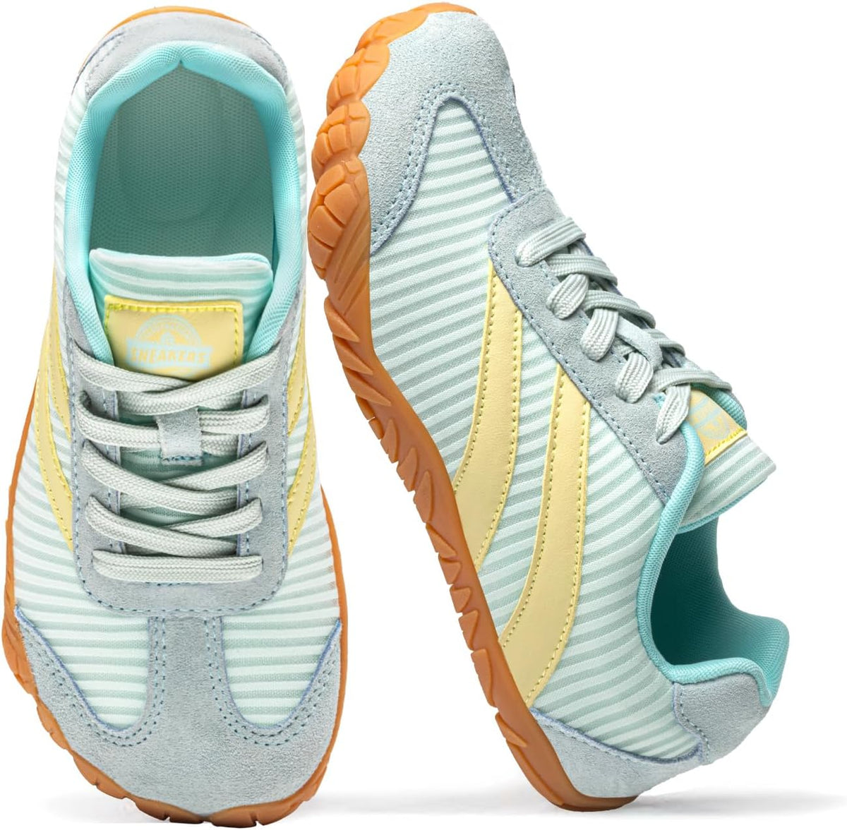 Unisex Wide Toe Box Barefoot Sneakers - Zero Drop Sole and Breathable Upper for Trail Walking - 6 Women/4.5 Men