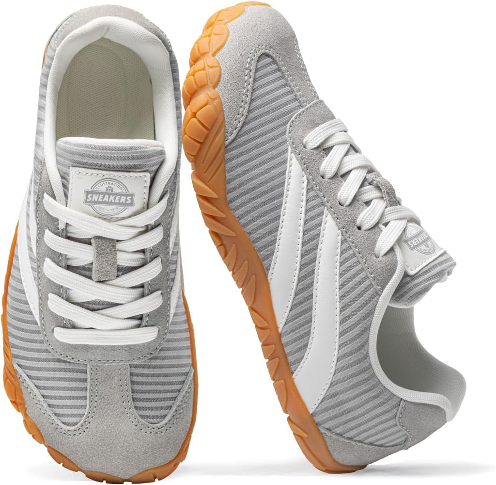Unisex Wide Toe Box Barefoot Sneakers - Zero Drop Sole and Breathable Upper for Trail Walking - 6 Women/4.5 Men