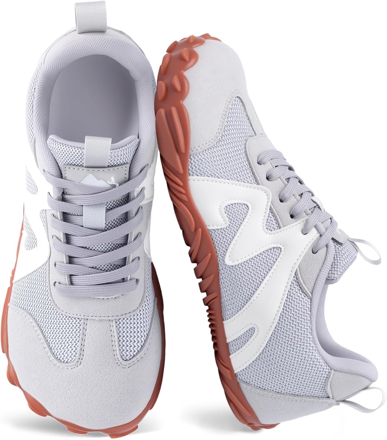 Unisex Zero Drop Barefoot Sneakers - Wide Toe Box and Non-Slip Sole for Hiking and Travel - 8 Women/6.5 Men