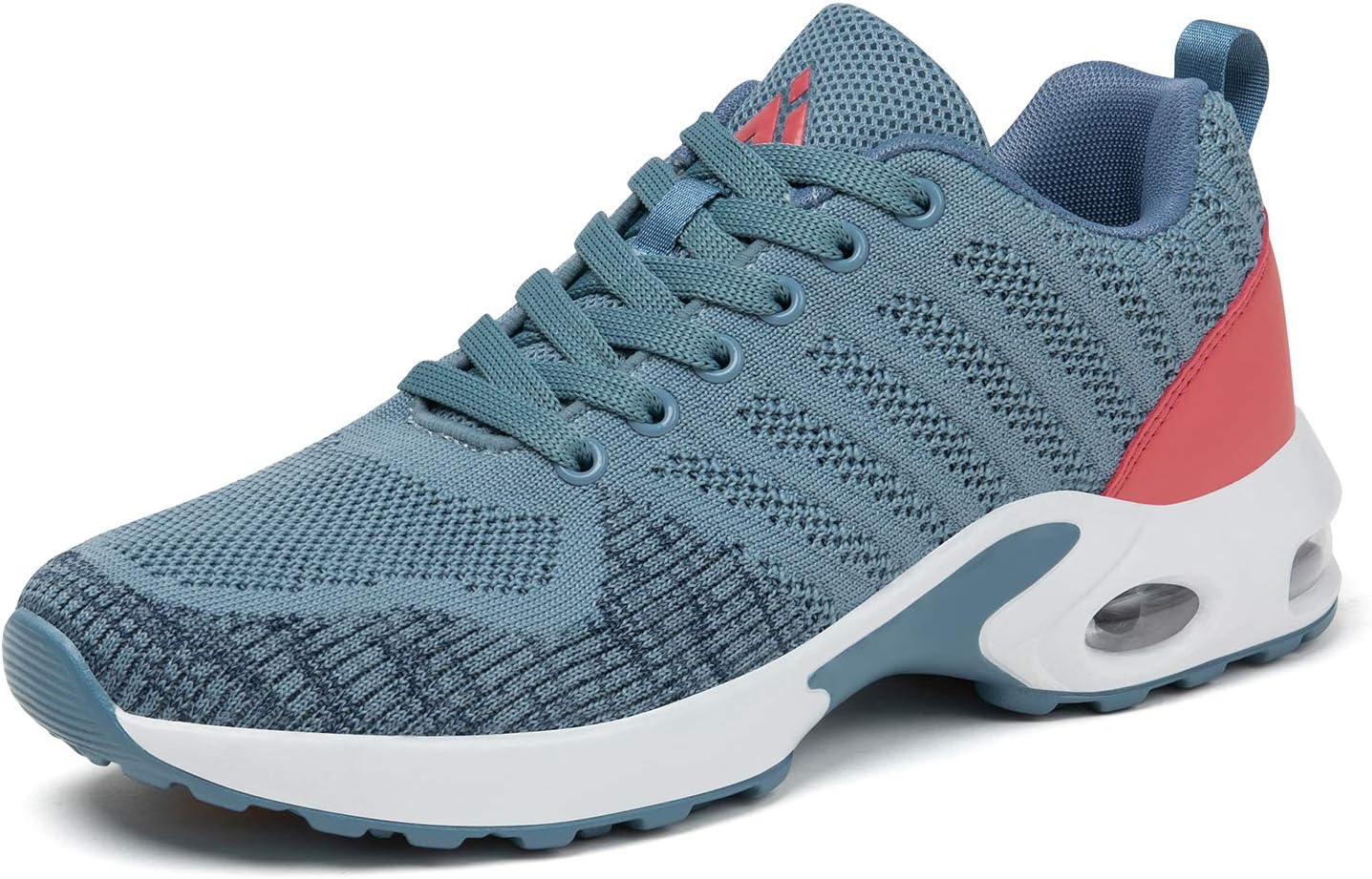 Women's Breathable Mesh Running Sneakers - Air Cushion Sole and Arch Support for Gym and Walking - 7