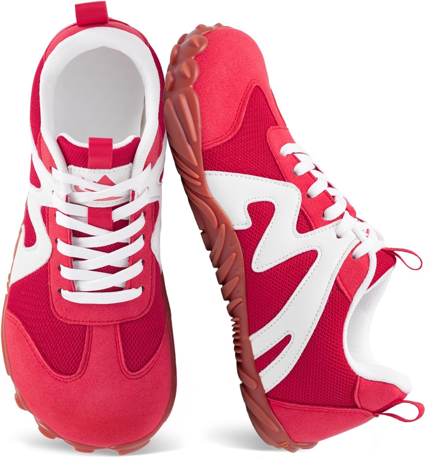 Unisex Zero Drop Barefoot Sneakers - Wide Toe Box and Non-Slip Sole for Hiking and Travel - 10 Women/8.5 Men