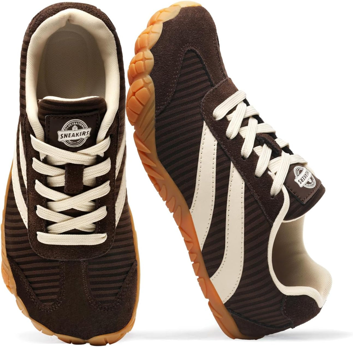 Unisex Wide Toe Box Barefoot Sneakers - Zero Drop Sole and Breathable Upper for Trail Walking - 9 Women/7.5 Men