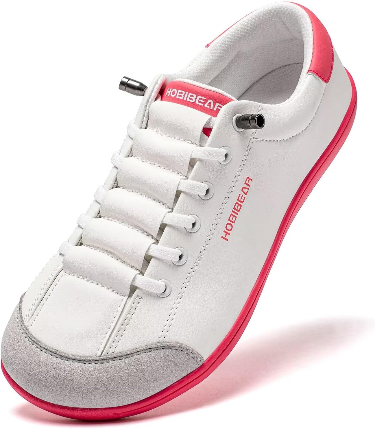 Women's Leather Barefoot Slip-On Shoes - Wide Toe Box and Zero Drop Sole for Everyday Wear - 6 Wide