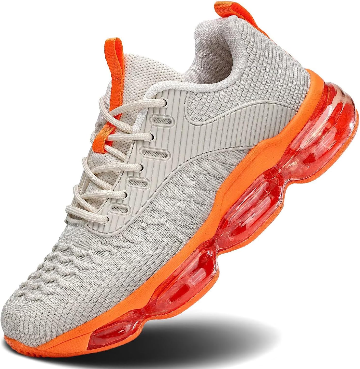 Women's Air Cushion Sneakers - Breathable Upper and Cross Training Sole for Gym and Fitness - 6