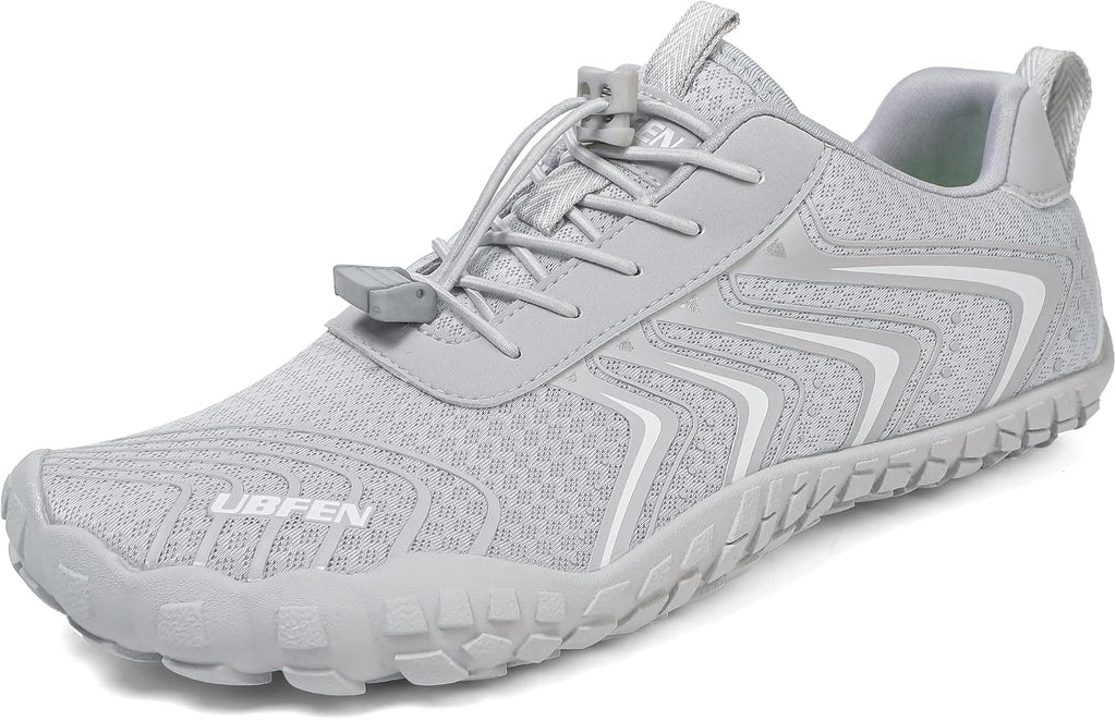 Unisex Quick Dry Water Shoes - Adjustable Bungee Lace and Flexible Rubber Sole for Kayaking - 7 Women/6 Men