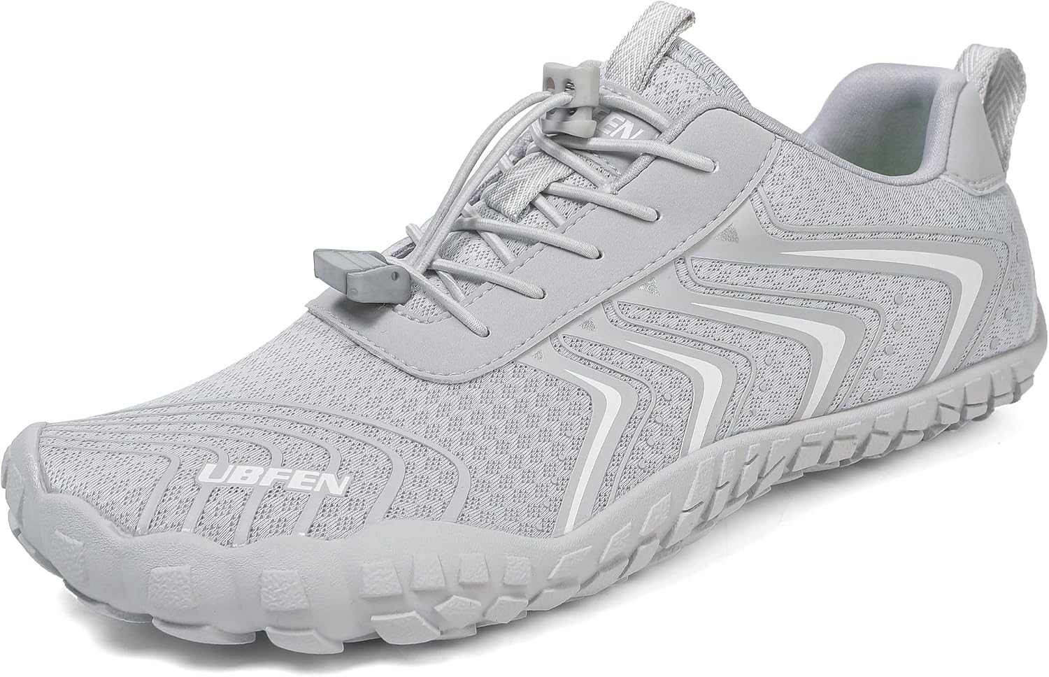 Unisex Quick Dry Water Shoes - Adjustable Bungee Lace and Flexible Rubber Sole for Kayaking - 7 Women/6 Men