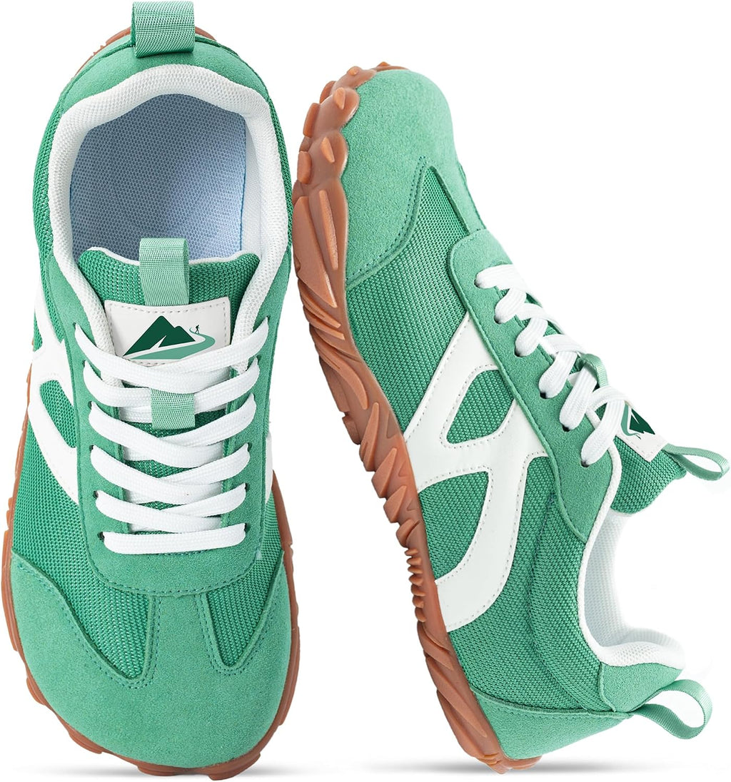 Unisex Zero Drop Barefoot Sneakers - Wide Toe Box and Non-Slip Sole for Hiking and Travel - 8 Women/6.5 Men