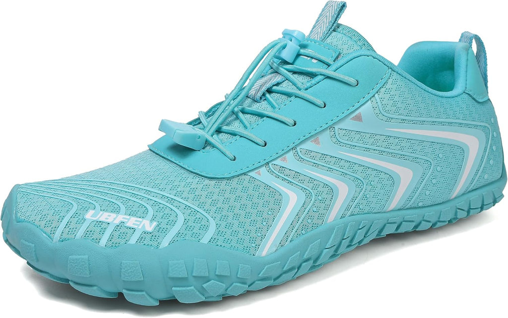 Unisex Quick Dry Water Shoes - Adjustable Bungee Lace and Flexible Rubber Sole for Kayaking - 7 Women/6 Men