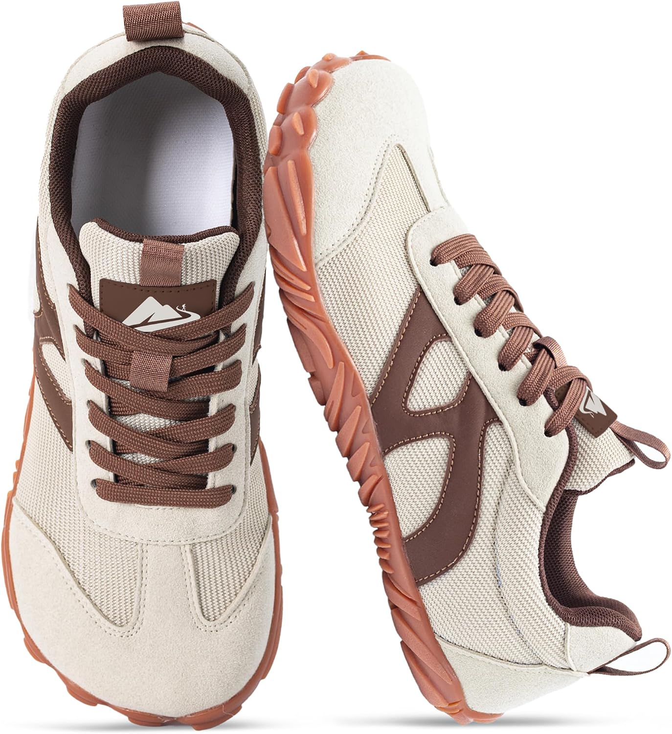 Unisex Zero Drop Barefoot Sneakers - Wide Toe Box and Non-Slip Sole for Hiking and Travel - 8 Women/6.5 Men