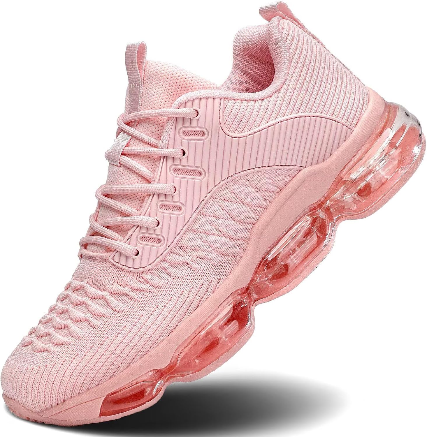 Women's Air Cushion Sneakers - Breathable Upper and Cross Training Sole for Gym and Fitness - 6