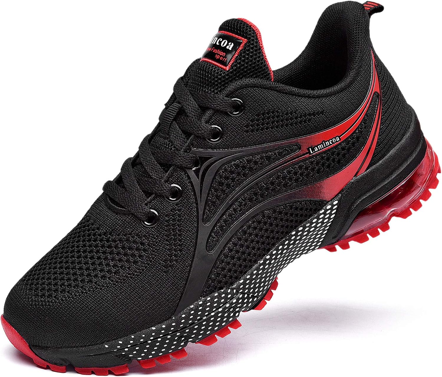 Women's Mesh Running Sneakers - Non-Slip Sole and Lightweight Athletic Fit for Gym and Tennis - 6