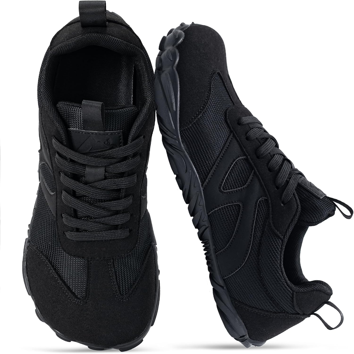 Unisex Zero Drop Barefoot Sneakers - Wide Toe Box and Non-Slip Sole for Hiking and Travel - 10 Women/8.5 Men