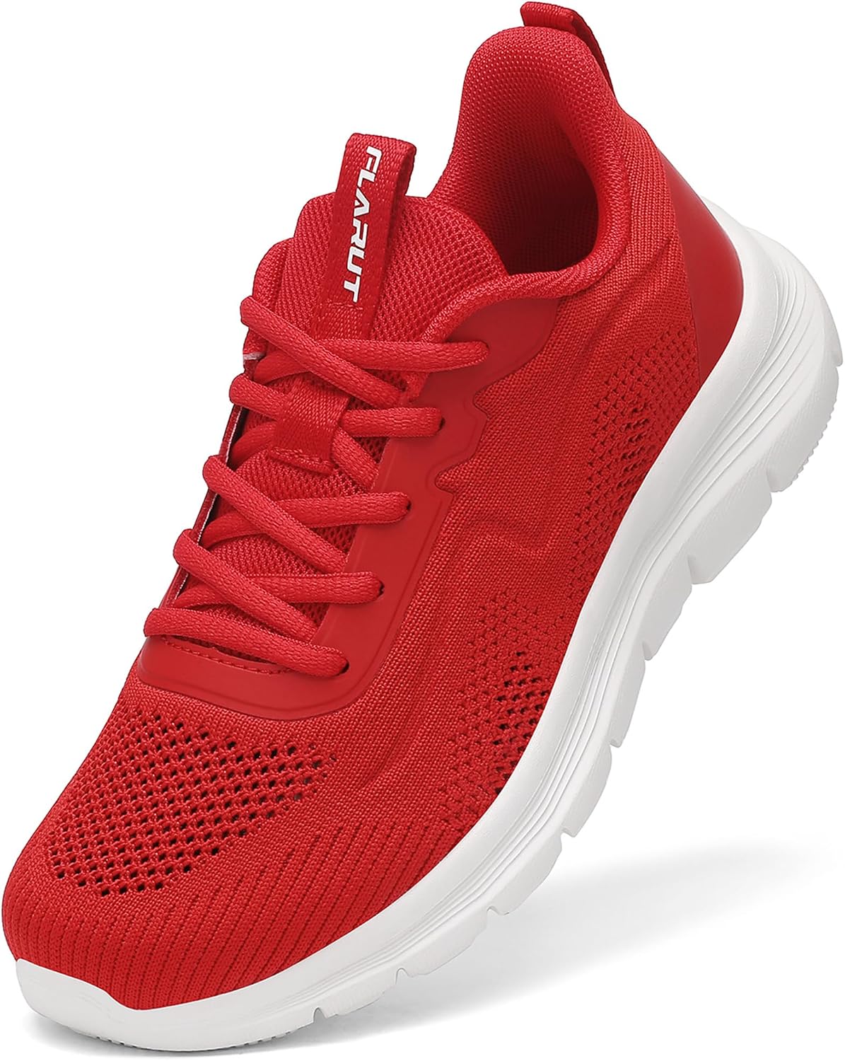 Women's Breathable Running Sneakers - Cushioned Support and Non-Slip EVA Outsole for Travel Days - 6