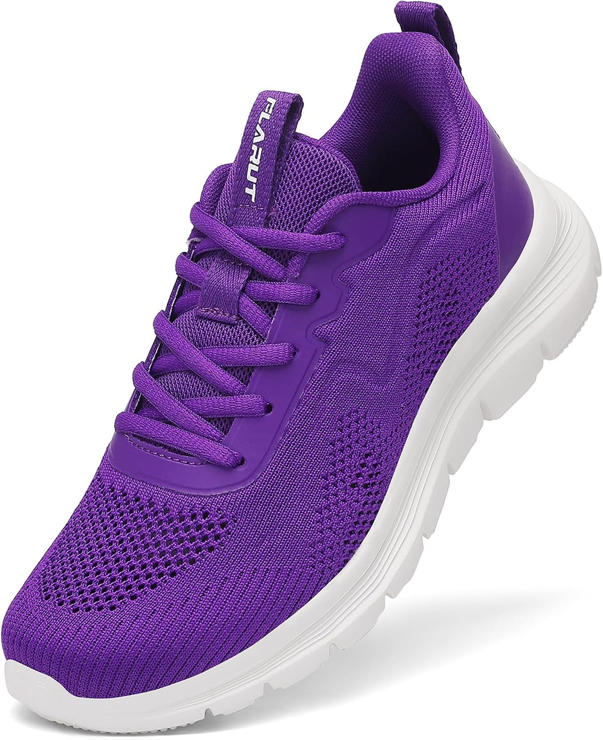 Women's Breathable Running Sneakers - Cushioned Support and Non-Slip EVA Outsole for Travel Days - 6