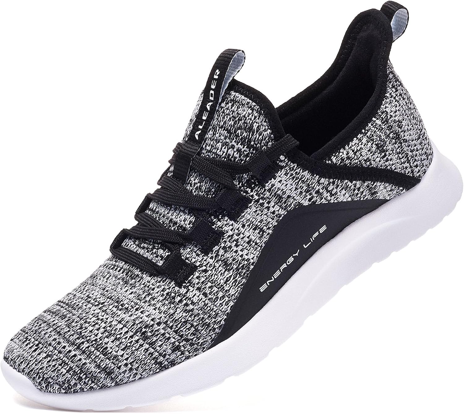 Women's Lightweight Slip-On Running Shoes - Breathable Upper and Non-Slip Sole for Cross Training - 7